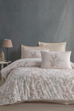 Altınbaşak Nefha Sabre Çift Kişilik Ranforce Nevresim Takımı