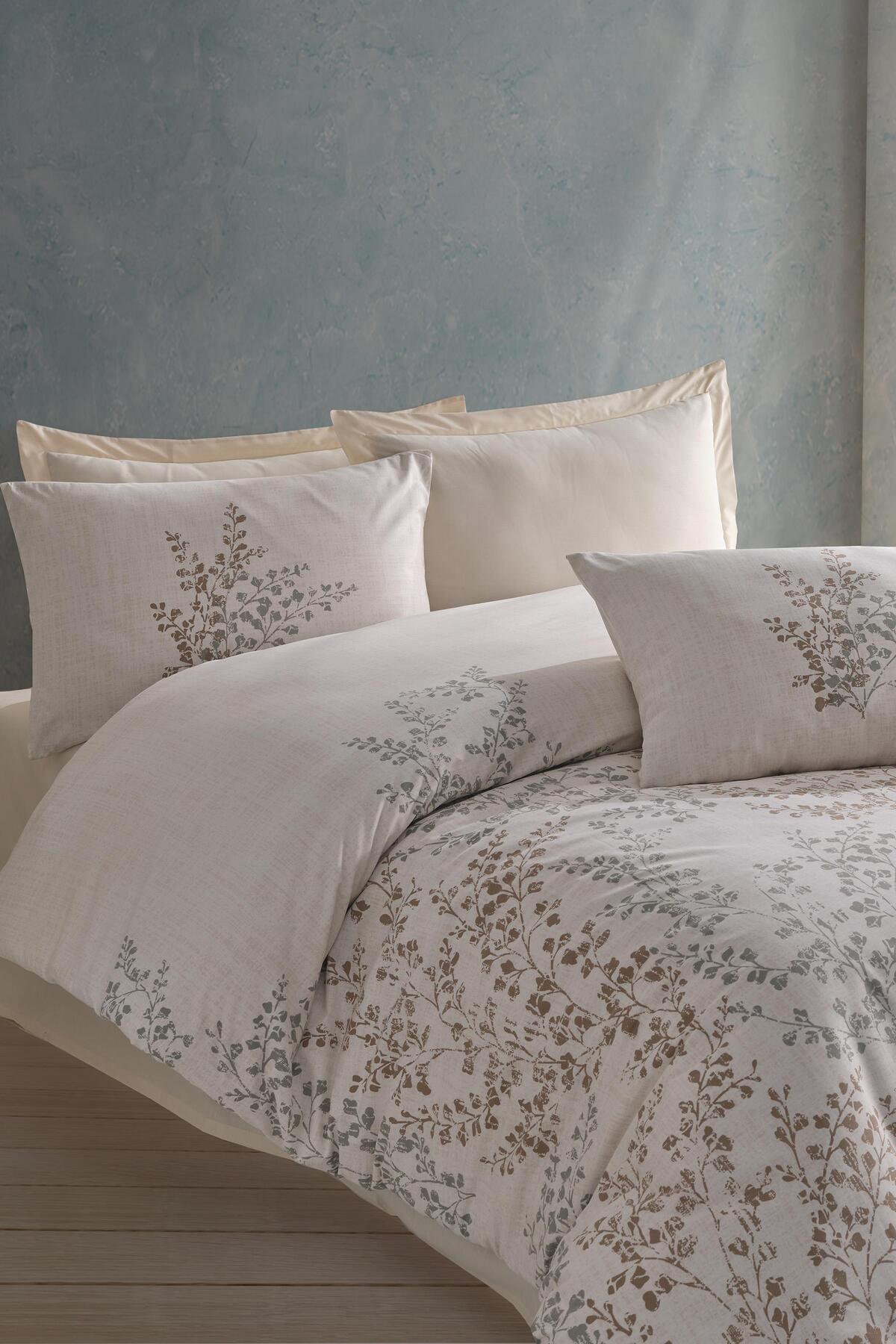 Altınbaşak Nefha Sabre Çift Kişilik Ranforce Nevresim Takımı - Görsel 2