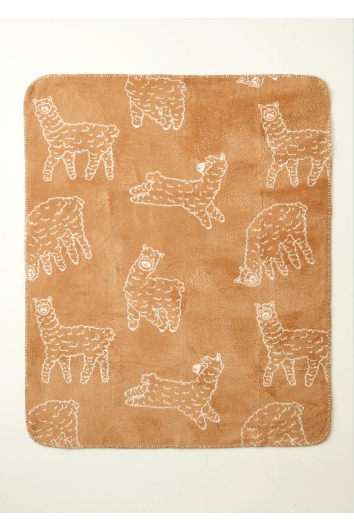 Bella Maison Alpaca Pamuklu Bebek Battaniyesi Bej (100x120 cm) - Görsel 3