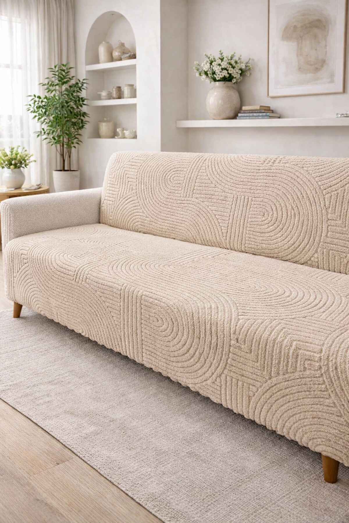 Faiend Yumuşacık Welsoft 3 Kişilik Koltuk Örtüsü Koltuk şalı ve 170x200