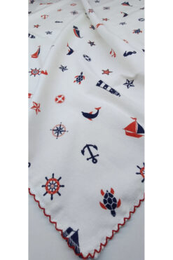 minnakya 80*90 tek yönlü çok amaçlı pazen bebek battaniyesi puset ötrüsü pazen bez