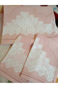 Firdevs moda çeyiz Dantelli Nevresim Takımı