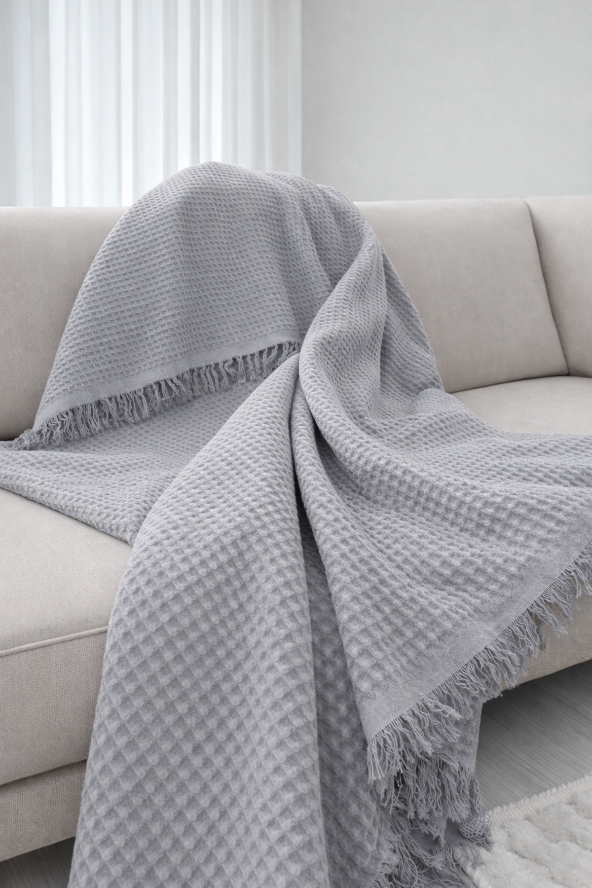 Home WAFFLE DESEN KOLTUK ÖRTÜSÜ PİKE 175 x 220 cm