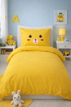 Eponj Home Pamuk Nevresim Seti Junior Pingo Sarı