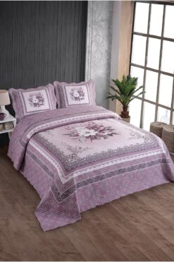 Örtüm Çift Kişilik Microfiber Kapitone Yatak Örtüsü