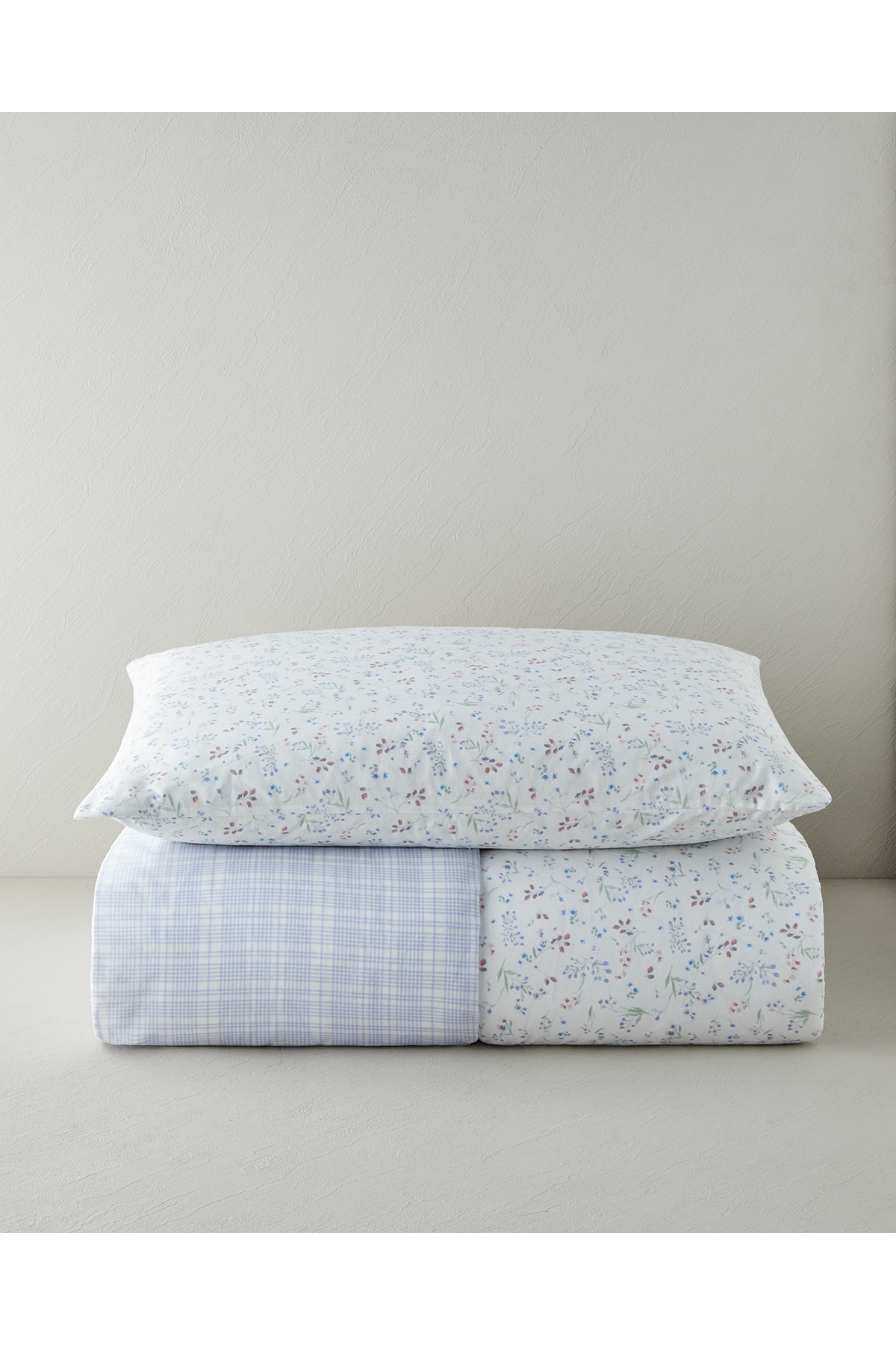 English Home Sweety Meadow Kolay Ütülenir Tek Kişilik Nevresim Seti 160x220 cm Lila