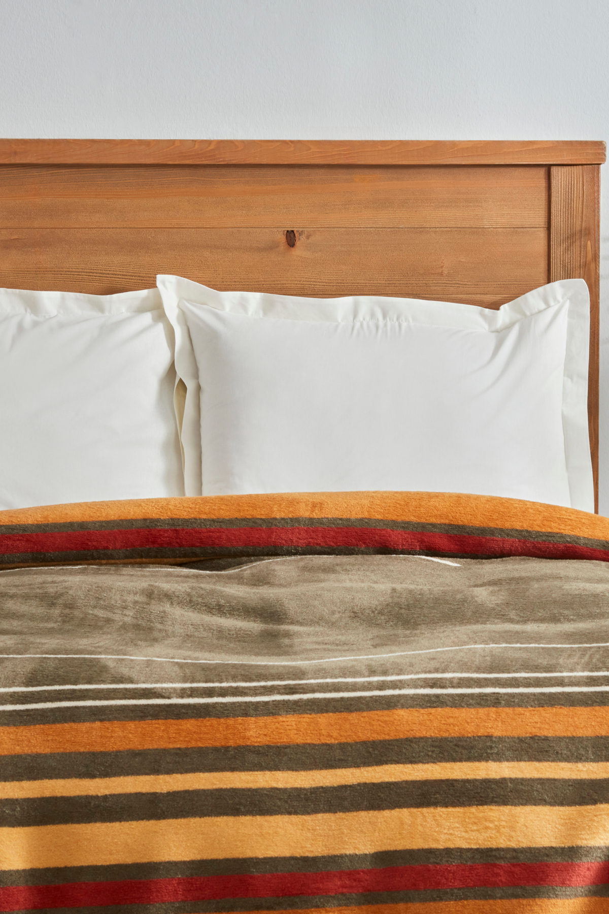 Karaca Home Nina Çift Kişilik Pamuk Battaniye Haki - Görsel 3