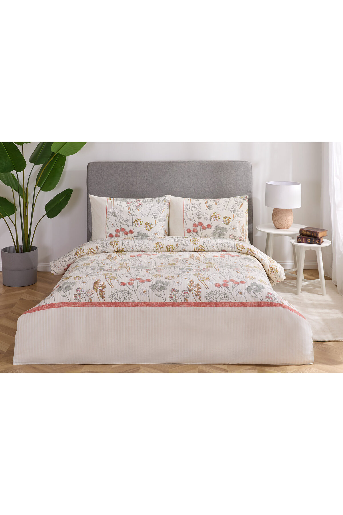 FLORETTA Soffione Çift Kişilik Nevresim Takımı - Görsel 3