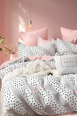 İQON Lastikli Çarşaflı Nevresim Takımı Tek Kişilik FİYONK