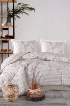 Clasy %100 Pamuk Çift Kişilik Dört Mevsim Set Betina