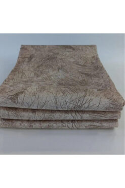 FavoriTeks Koltuk Çekyat Örtüsü Kapiçino Damar Desenli Kaymaz Taban Süngerli Üst Kumaş Kadife