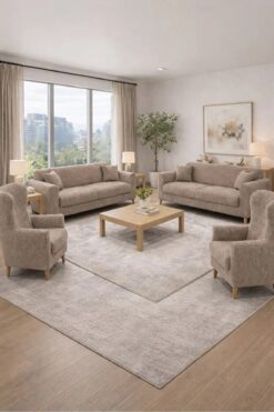 Bright Home Bohem 3 3 1 1 Lastikli Kanepe Örtüsü | Lastikli Koltuk Örtüsü | koltuk kılıfı Takımı