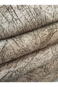 Hilal Home Süngerli Koltuk Çekyat Örtüsü Süt Kahve Kaymaz Yıkınabılır Örtü