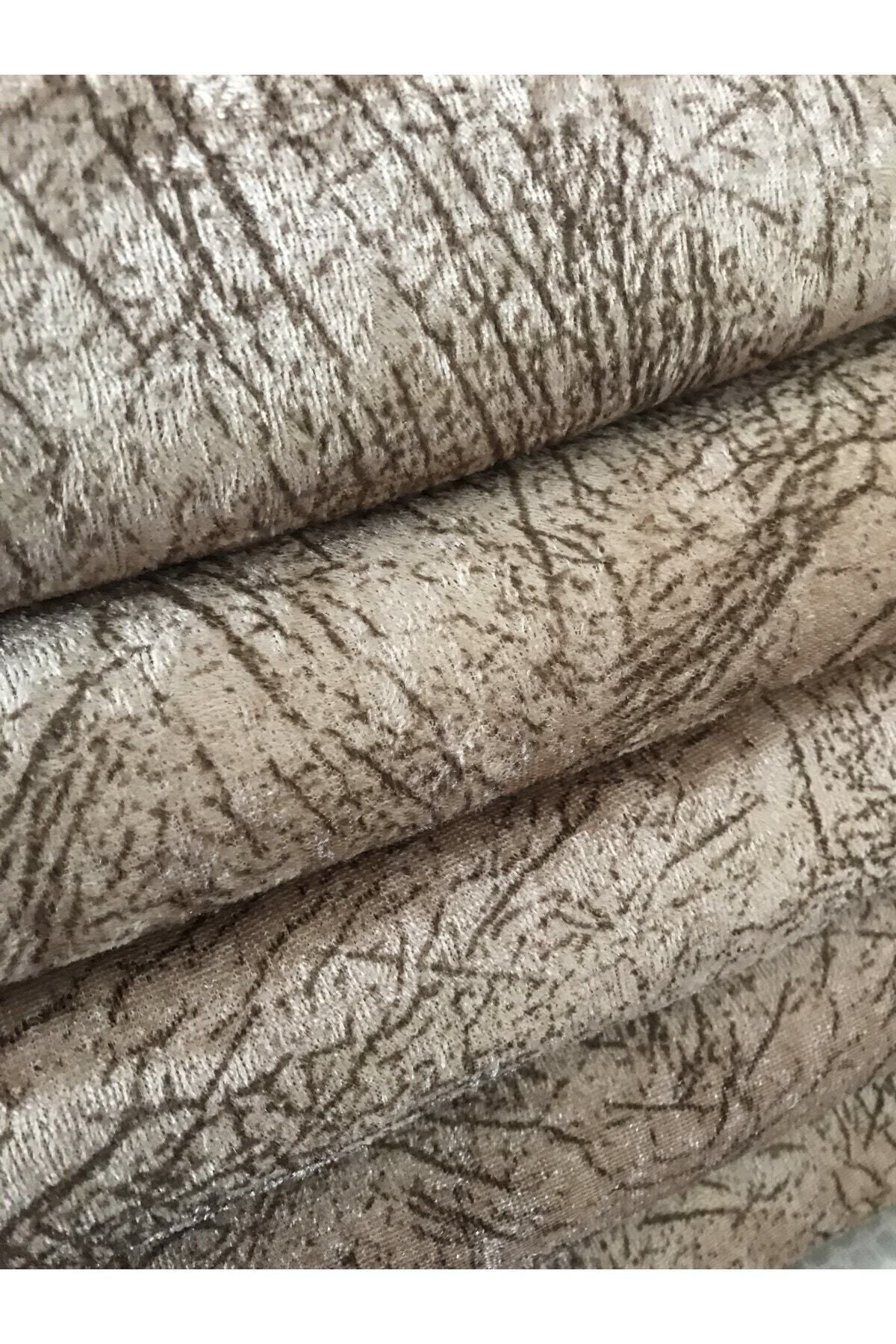 Hilal Home Süngerli Koltuk Çekyat Örtüsü Süt Kahve Kaymaz Yıkınabılır Örtü