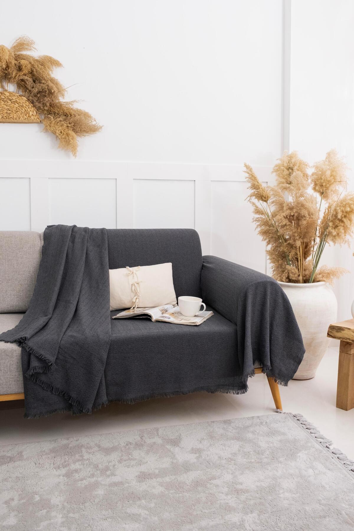 Viaden Rio Geniş Koltuk Örtüsü 180x310 cm - Görsel 2