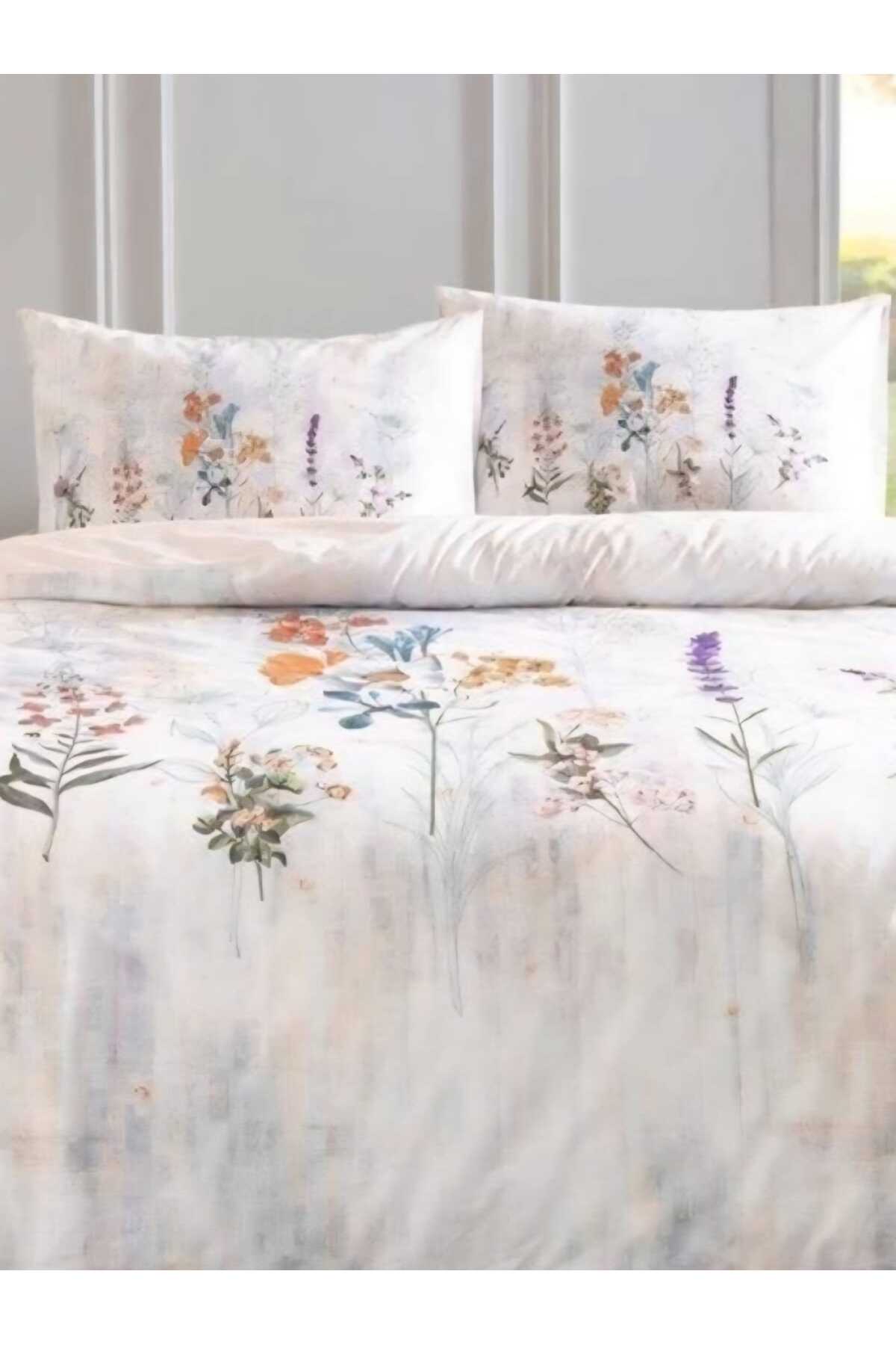 Özdilek ÖZDİLEK NEV ÇİFT KİŞİLİK NEVRESİM TAKIMI FLORAISON - Görsel 2