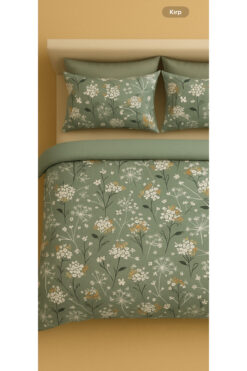 Sheri Home Tekstil %100 Ham Pamuk Tek Kişilik Nevresim Takımı – Doğal Kumaş, Nefes Alabilir