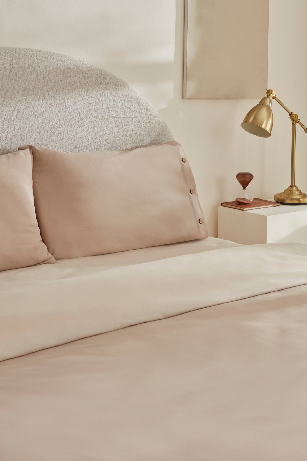 Karaca Home Basis %100 Pamuk Çift Kişilik Nevresim Takımı Bej - Görsel 3