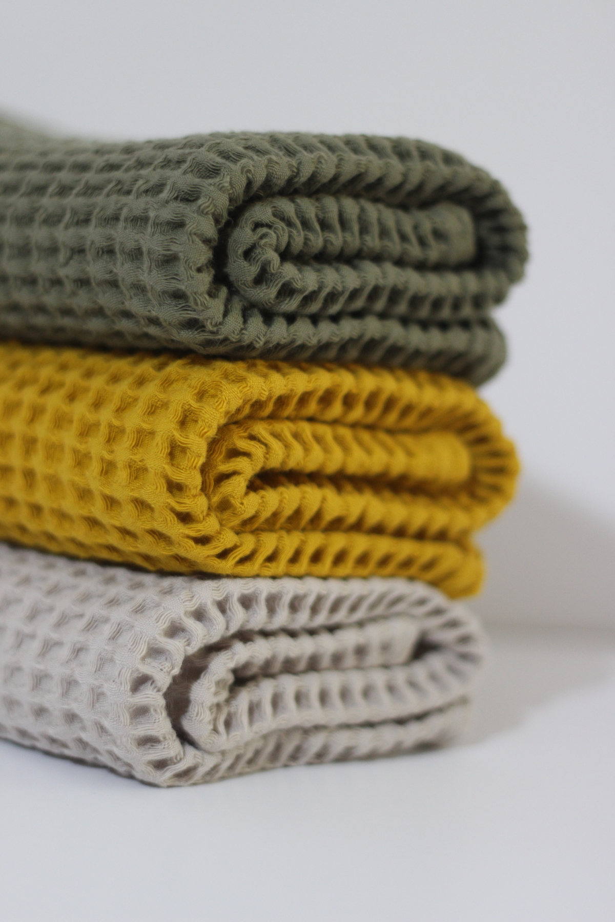 Moada Premium Waffle Mutfak Havlusu Seti 6’lı %100 Pamuk - Yüksek Emicilik & Ekstra Yumuşaklık (30x30 cm) - Görsel 2