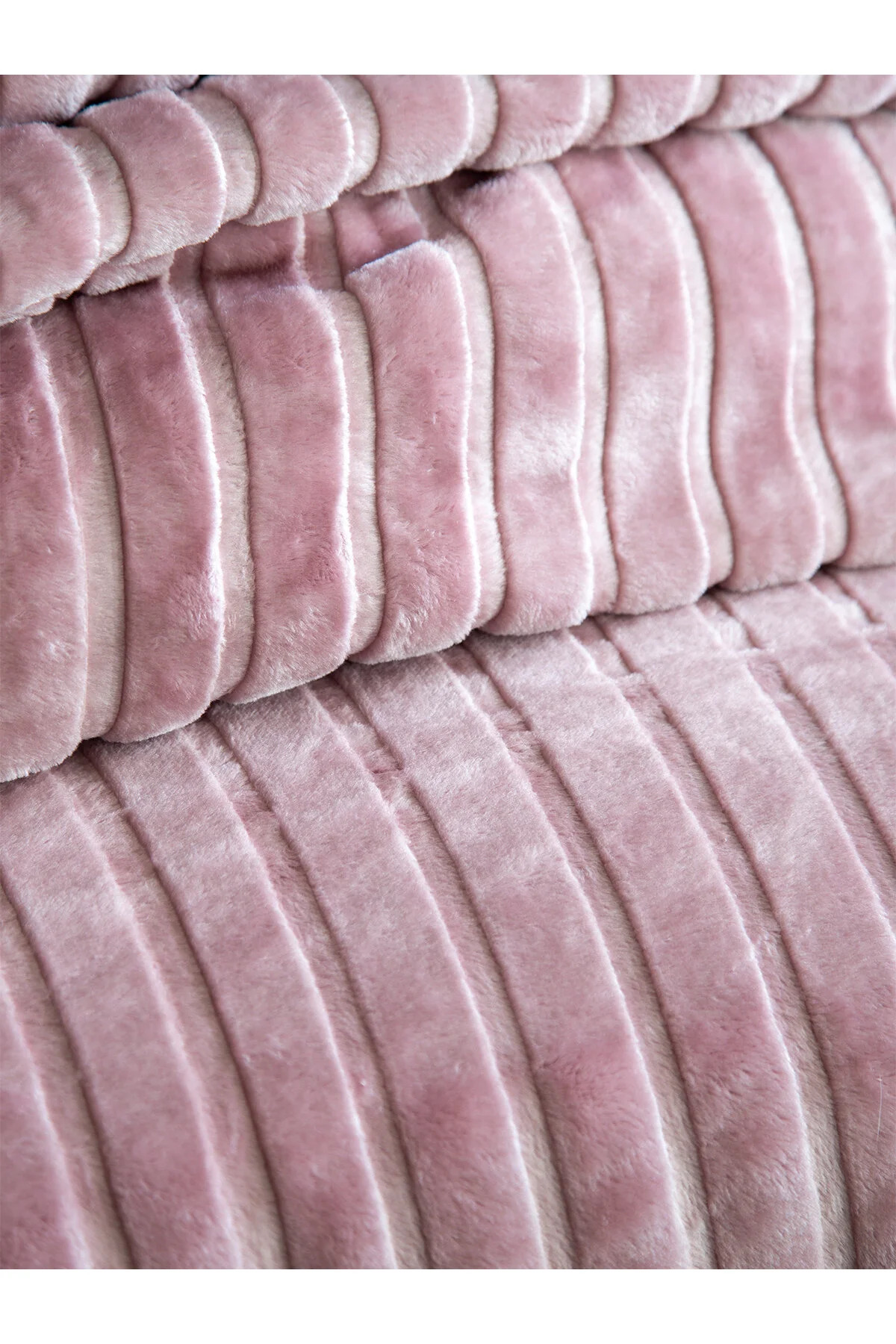 BED LİNE Gentle Battaniye Blush 200*230 cm - Görsel 2