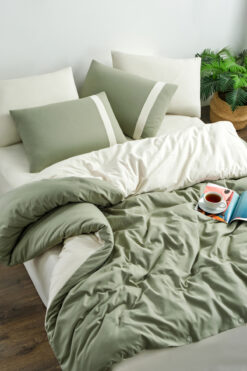 VENICA MASCUSE Ranforce Tek Kişilik Lüx Nevresim Takımı (Lastikli Çarşaf)