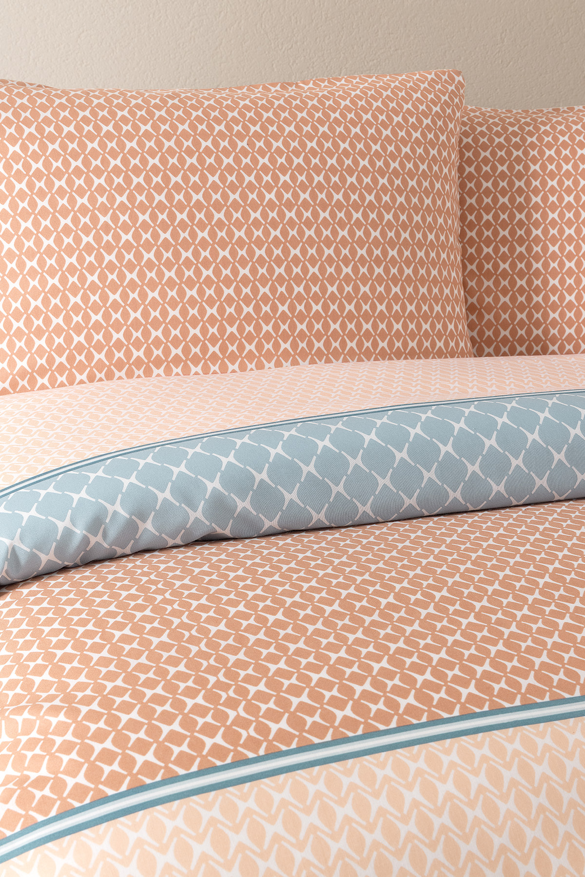 Dormy Home Hilaris Çift Kişilik Nevresim Takımı - Pembe - Görsel 2