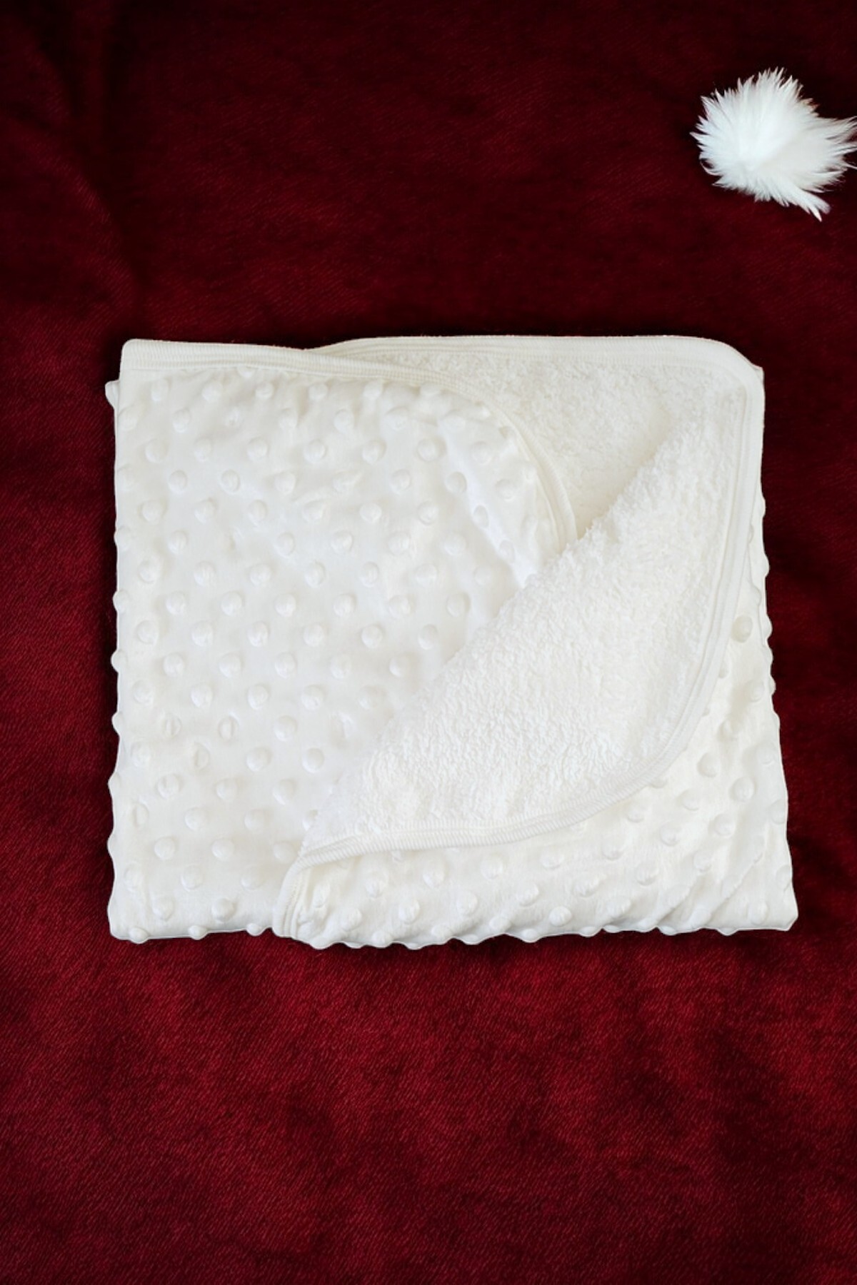 Lui Baby Welsoft Kumaş Nohut Bebek Battaniye Büyük Boy - Görsel 3