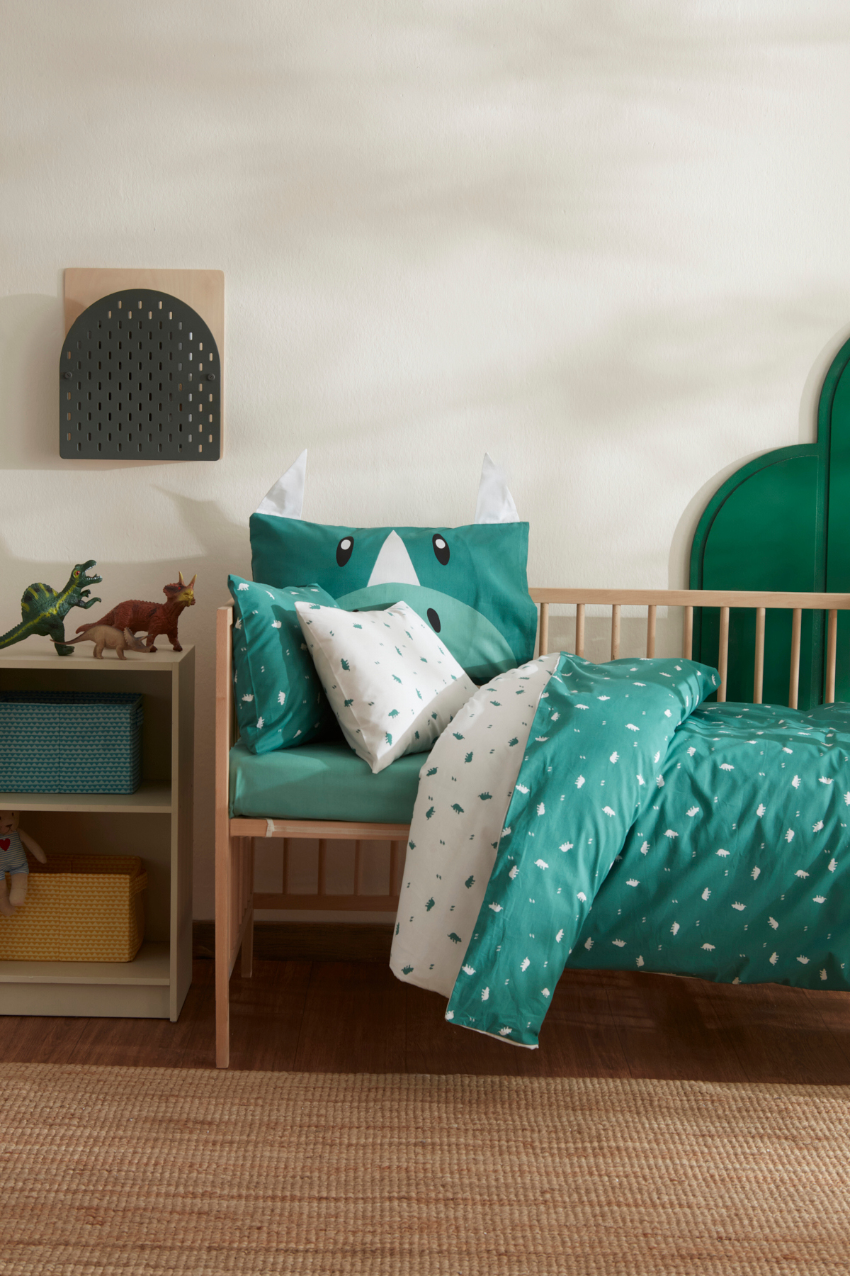 Karaca Home Marty %100 Pamuk Bebek Nevresim Takımı Yeşil - Görsel 2