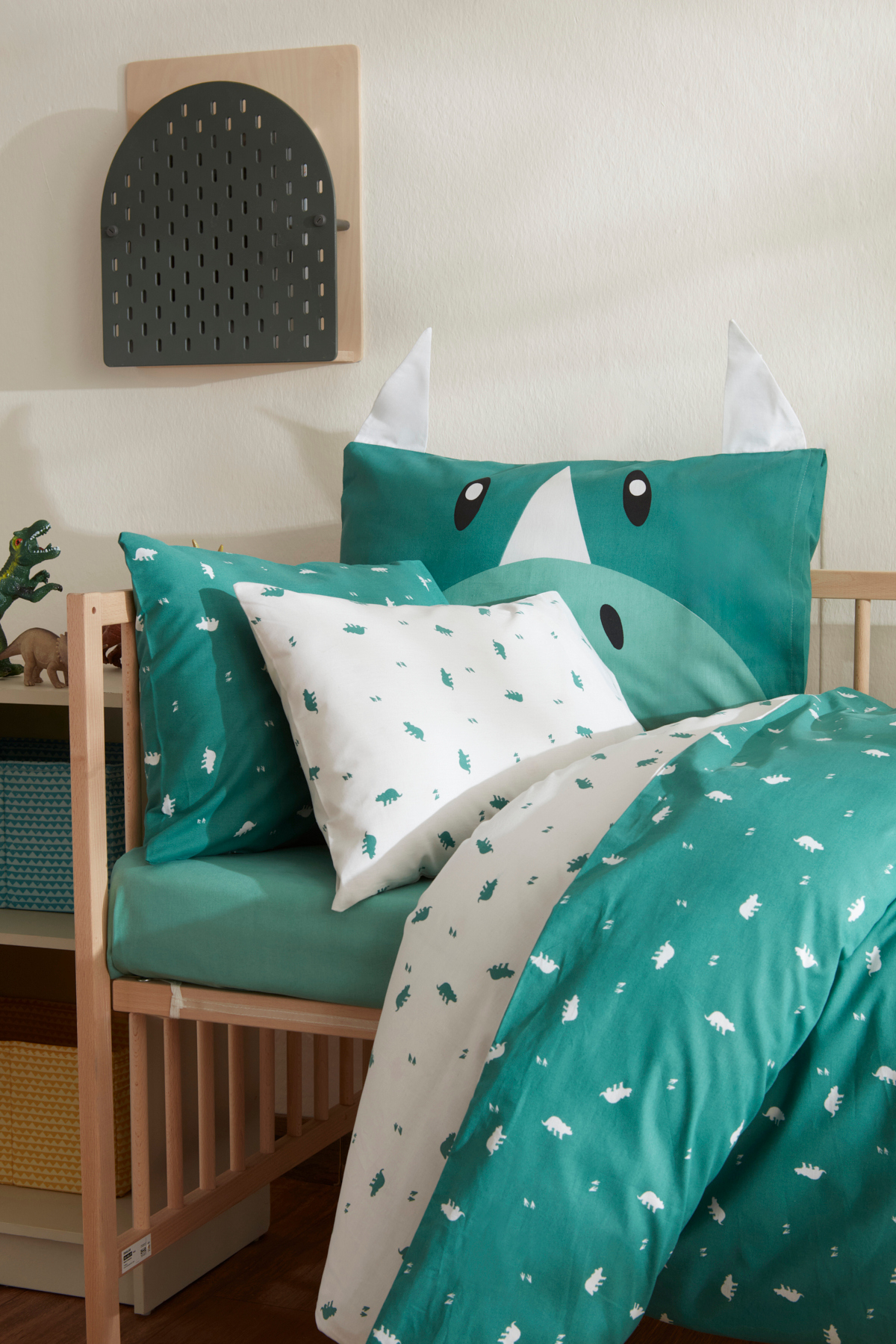 Karaca Home Marty %100 Pamuk Bebek Nevresim Takımı Yeşil - Görsel 3