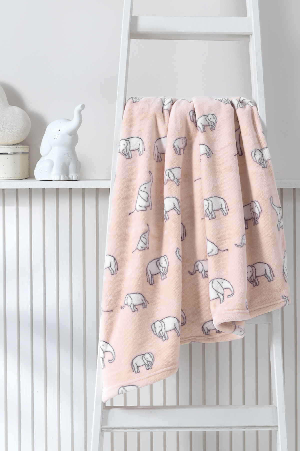 Yataş Mini Povey Wellsof Bebek Battaniyesi - Somon - Görsel 2