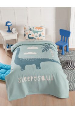 instababyrooms Bebek Ve Çocuk Odası Pamuklu Tek Kişilik Waffle Pike Ve Yatak Örtüsü Setleri Model 23