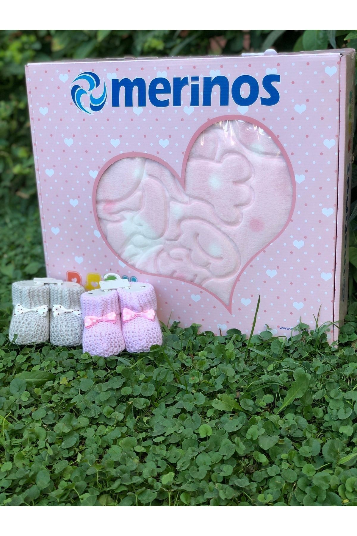 Merinos Baby Embos Bebek Battaniyesi