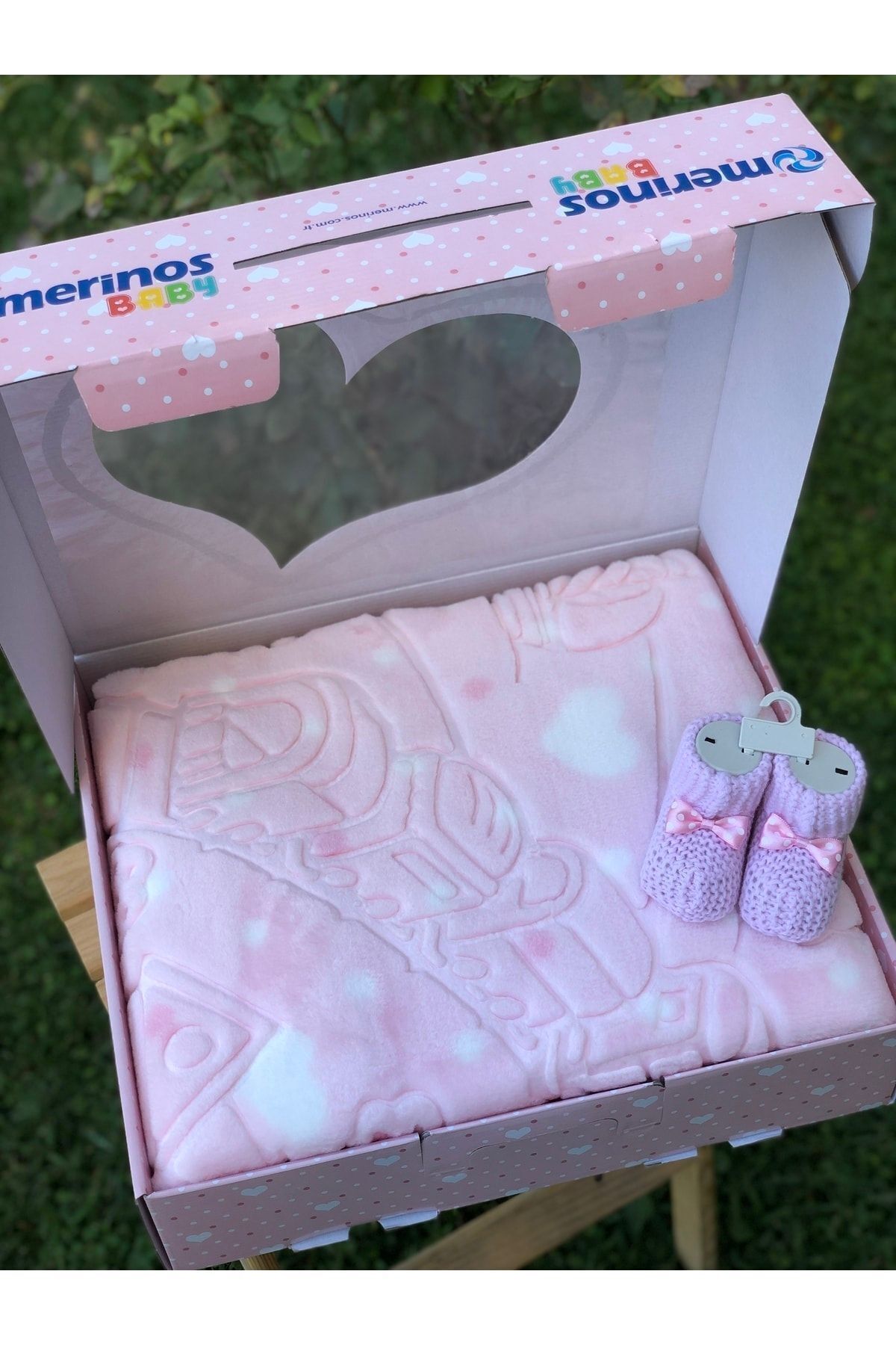 Merinos Baby Embos Bebek Battaniyesi - Görsel 2