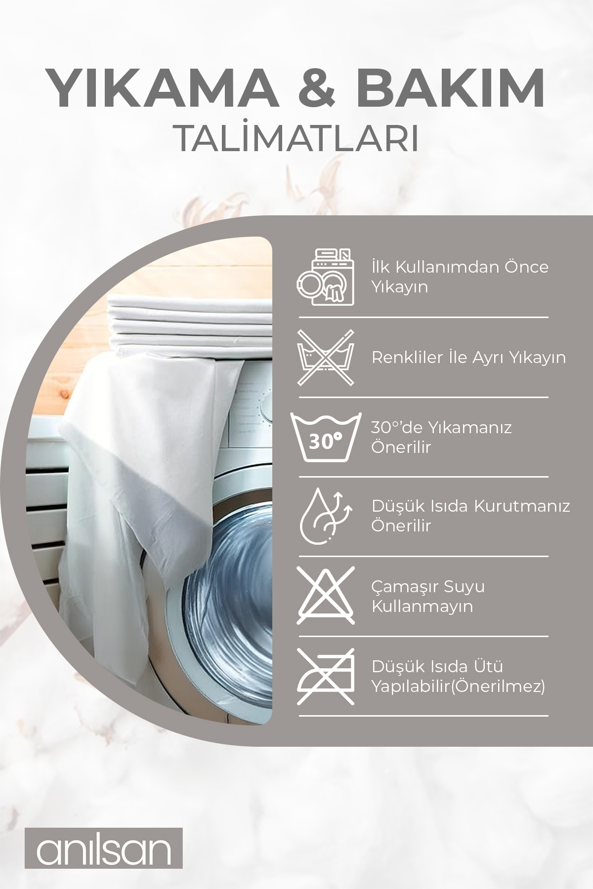 Anılsan Sevimli Tavşan Desenli Baskılı Çocuk Nevresim Takımı Tek Kişilik Yumuşak Pamuklu Kumaş - Görsel 3