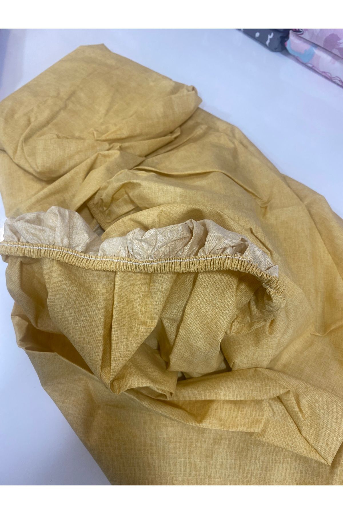 CANDAN ÇEYİZ Lastikli Çarşaflı Çift Kişilik Nevresim Takımı Açelya - Görsel 3