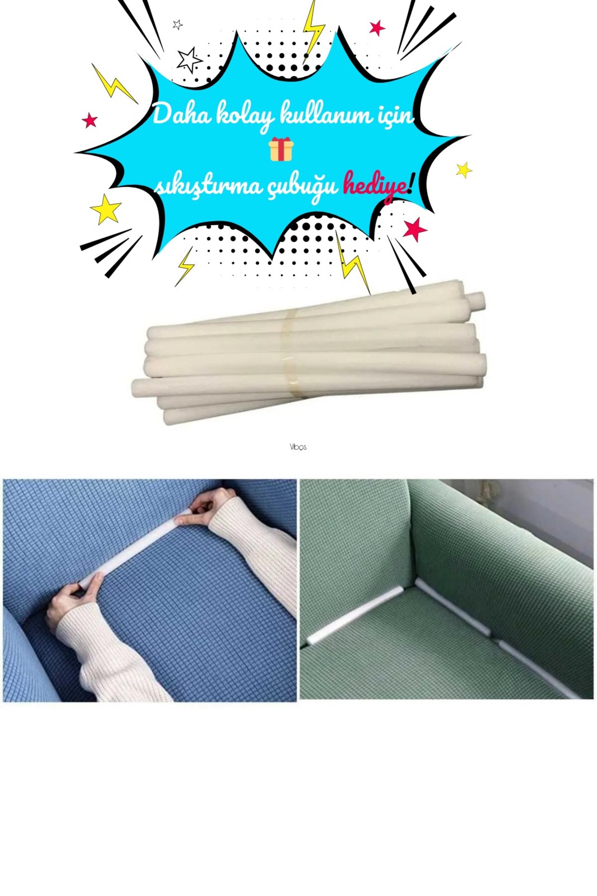 Hazineci Bey Kadife Lastikli Koltuk Örtüsü Takımı PetrolMavisi|3+3+1+1 - Görsel 3