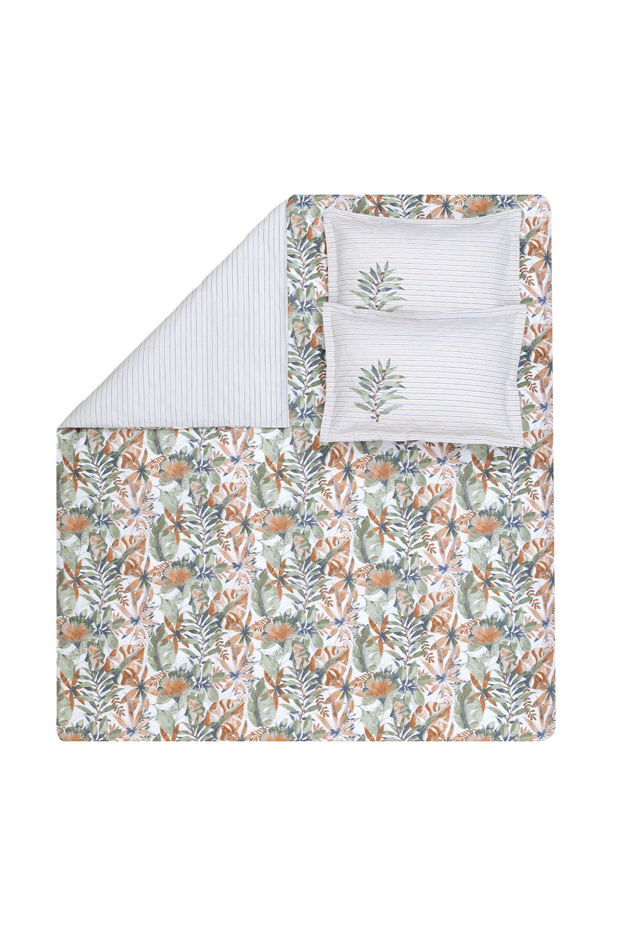 Yataş Amy Çift Kişilik Ranforce Nevresim Seti - Turuncu - Görsel 3