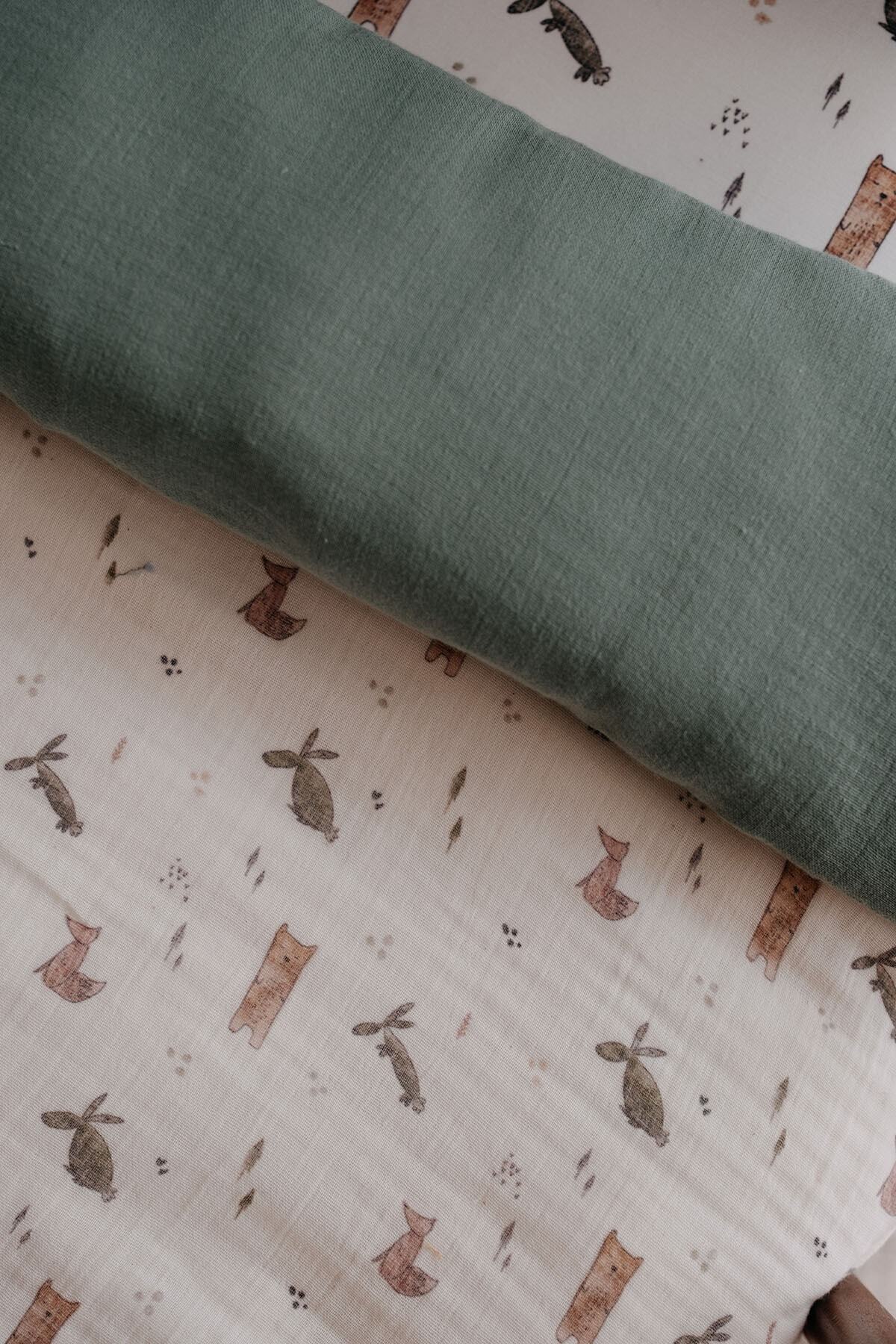 TBA COLLECTION Anne Yanı Müslin Nevresim Takımı | Woodland - Görsel 3