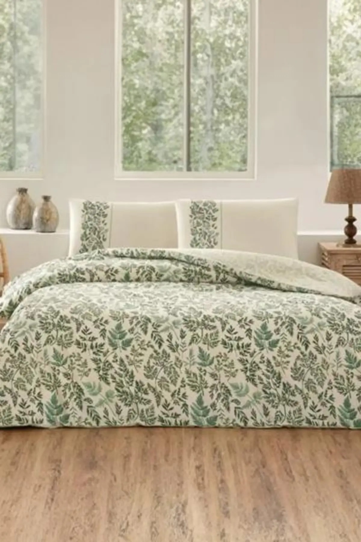 Özdilek Kalendra Nev Tek Kişilik Nevresim Takımı - Yeşil