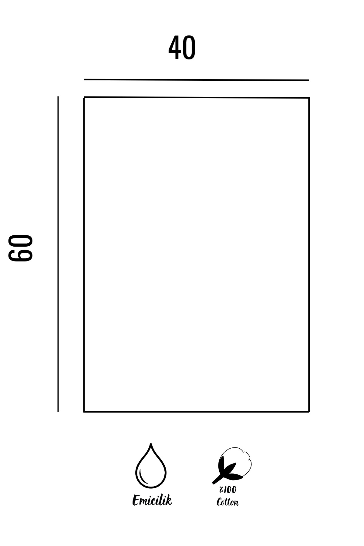 Genel Markalar 2'li Mutfak Havlusu - Aşçı Desenli - 40X60 -%100 Pamuklu - Kutulu - Görsel 3