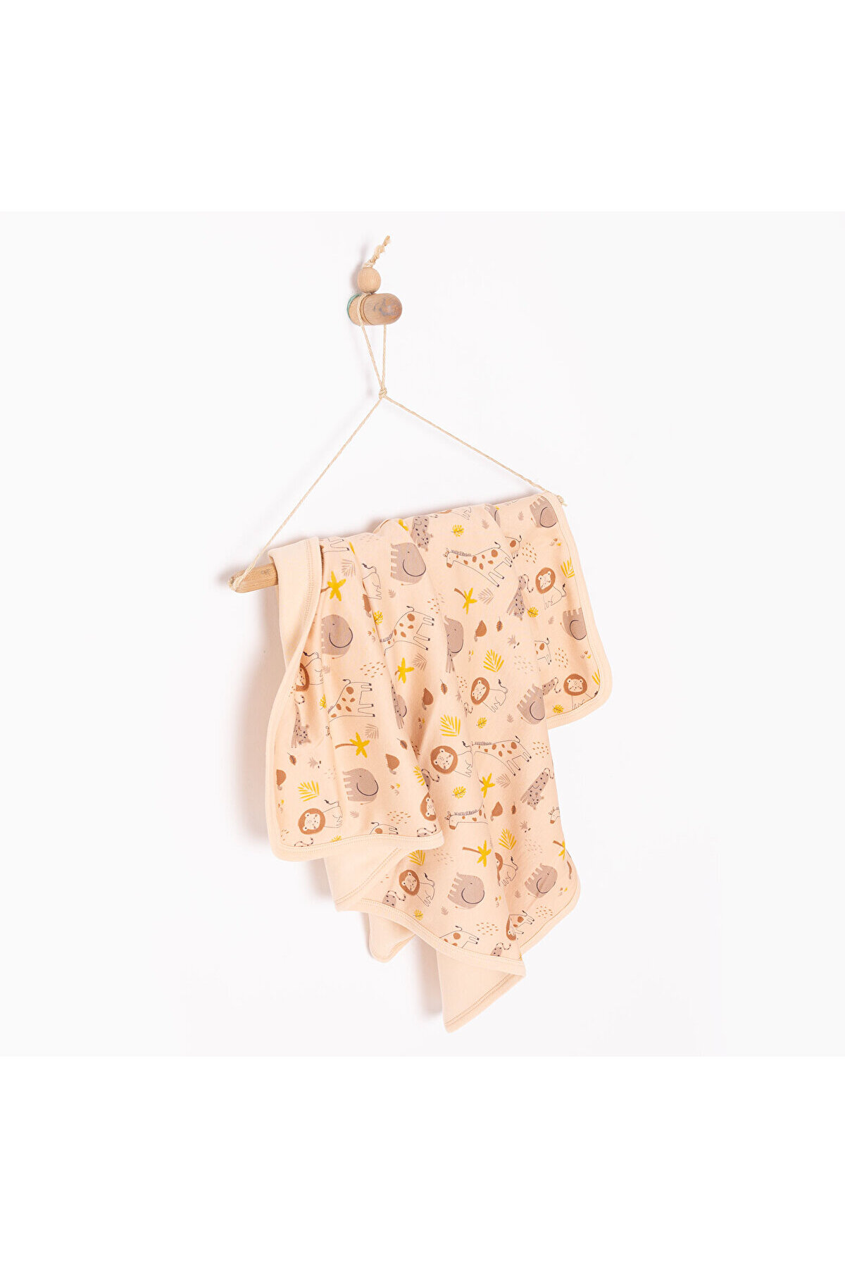 Little Dreams ebebek Jungle Desenli Unisex Battaniye Unisex - Görsel 3