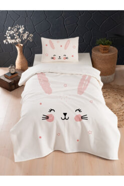 instababyrooms Tek Kişilik Pike, Yatak Örtüsü Bebek Ve Çocuk Odası Pikesi