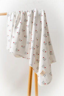 NUNEA %100 Pamuk Oeko-Tex Sertifikalı Çift Kat Bebek Örtü&Battaniye 100×85 cm – Yumuşak & Nefes Alır