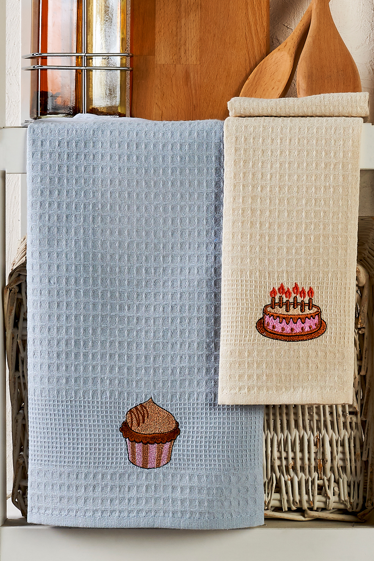 Elart Cupcake Kurulama Bezi 6 Adet (40x60 cm) - Görsel 3