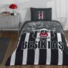 Taç Lisanslı Bjk Şanslı Kartal Nevresim Takımı Tek Kişilik