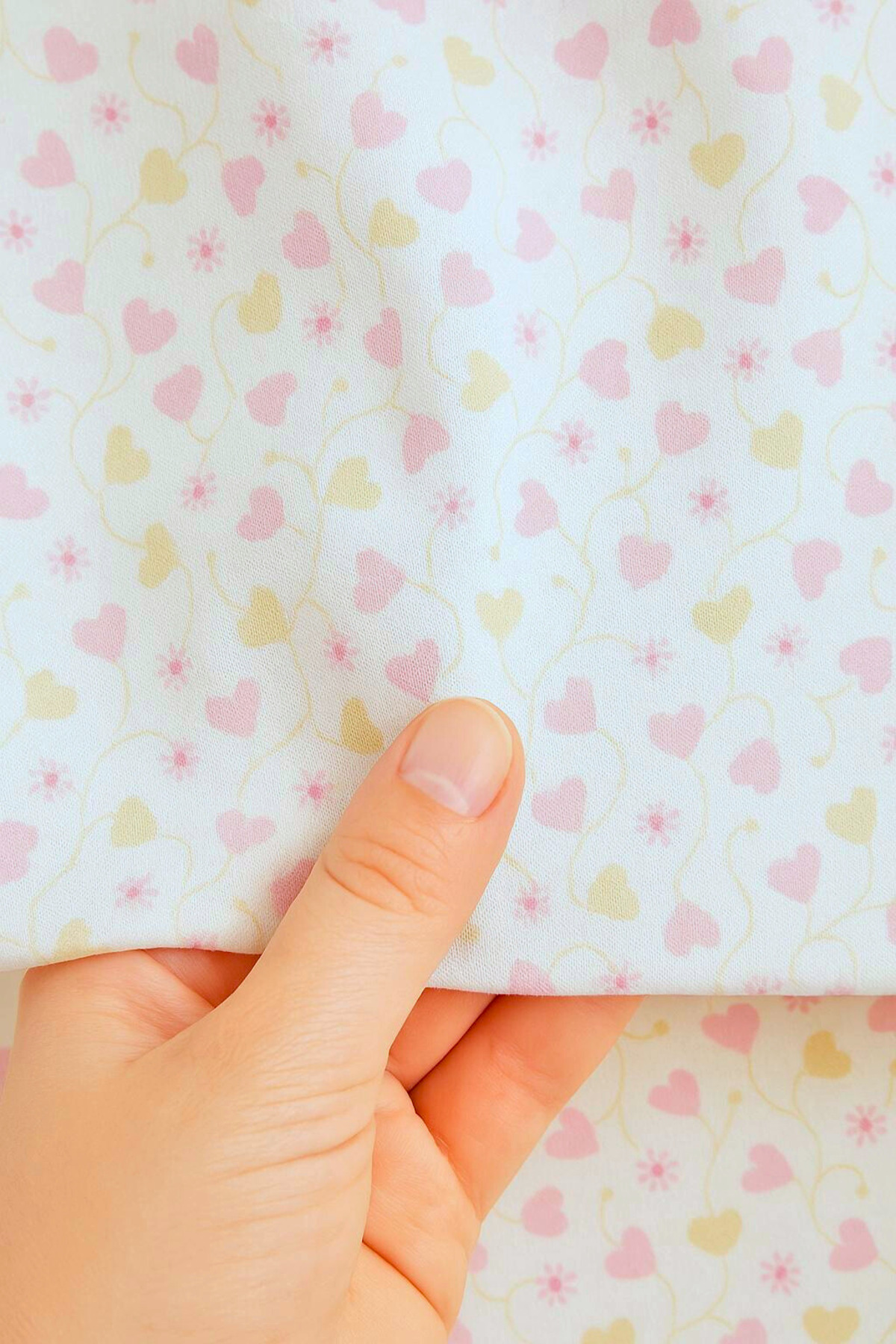 Mimocan 0-4 Ay Yenidogan Bebek Için %100 Pamuklu Kalpli Kundak, Cırt Cırtlı,yumuşak Penye Kumaş - Görsel 2