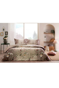 Özdilek Çift Kişilik Nevresim Takımı Nev Camomile Mürdüm