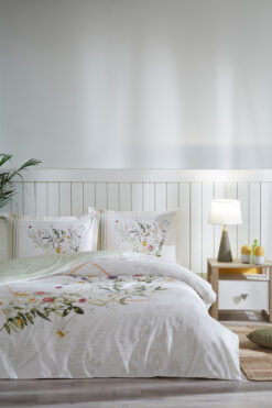 Özdilek Fujer Çift Kişilik Lastikli Çarşaf Nevresim Takımı