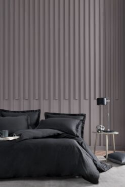 Yataş Dora Saten Çift Kişilik Nevresim Takımı - Siyah