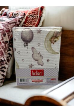 Brillant Bebek Baskılı Pike 100*130 Cm - %100 Pamuk
